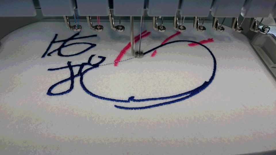 ＜刺繍ミシン＞業務用刺繍ミシンPRシリーズ新機能体験しました(^^)/ | ミシンの友社 (株)弘前ブラザー